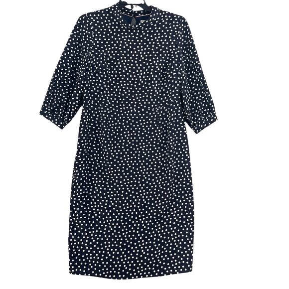 Boden Dresses & Skirts - Boden Womens Dress Polka Dot Midi Size 12 Career Office Modest